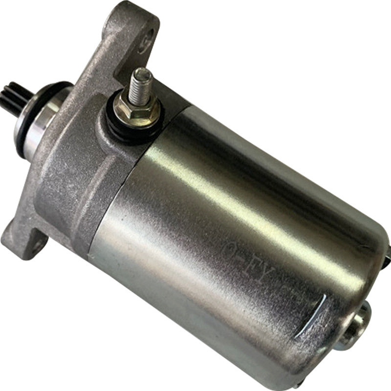 摩托车启动机 马达 时代之星HJ100T-2-3-7启动电机马达摩托车配件