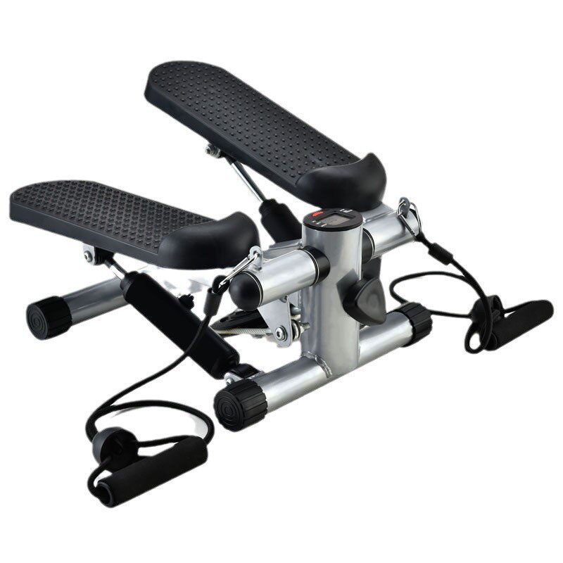 踏步机家用拉绳液压迷你室内椭圆登山踏步機多功能健身器材