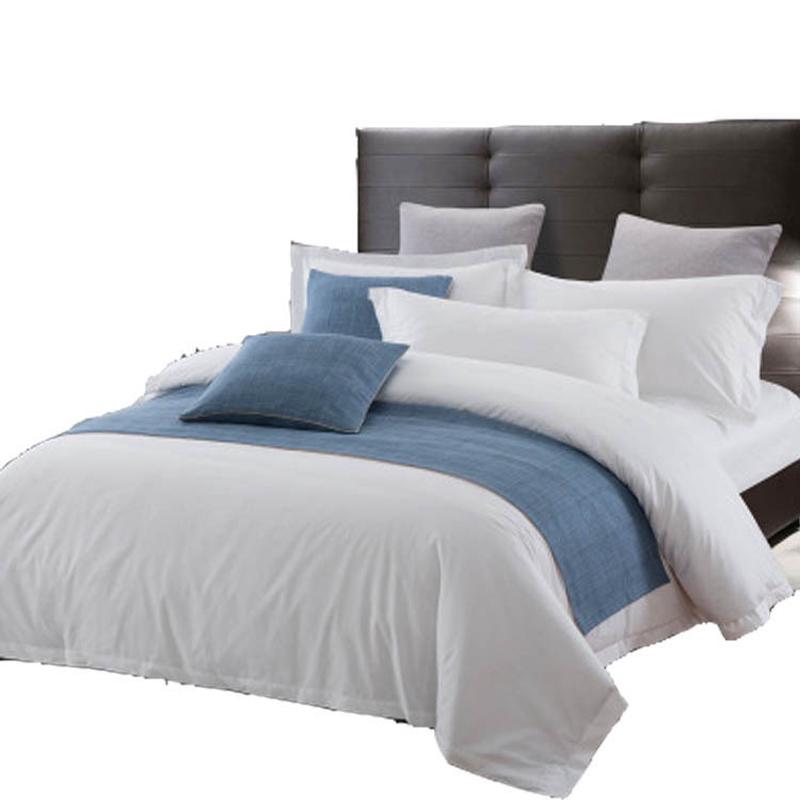 布酒店草单被套五星级全棉60贡缎被套主题宾馆床上用品厂家直销