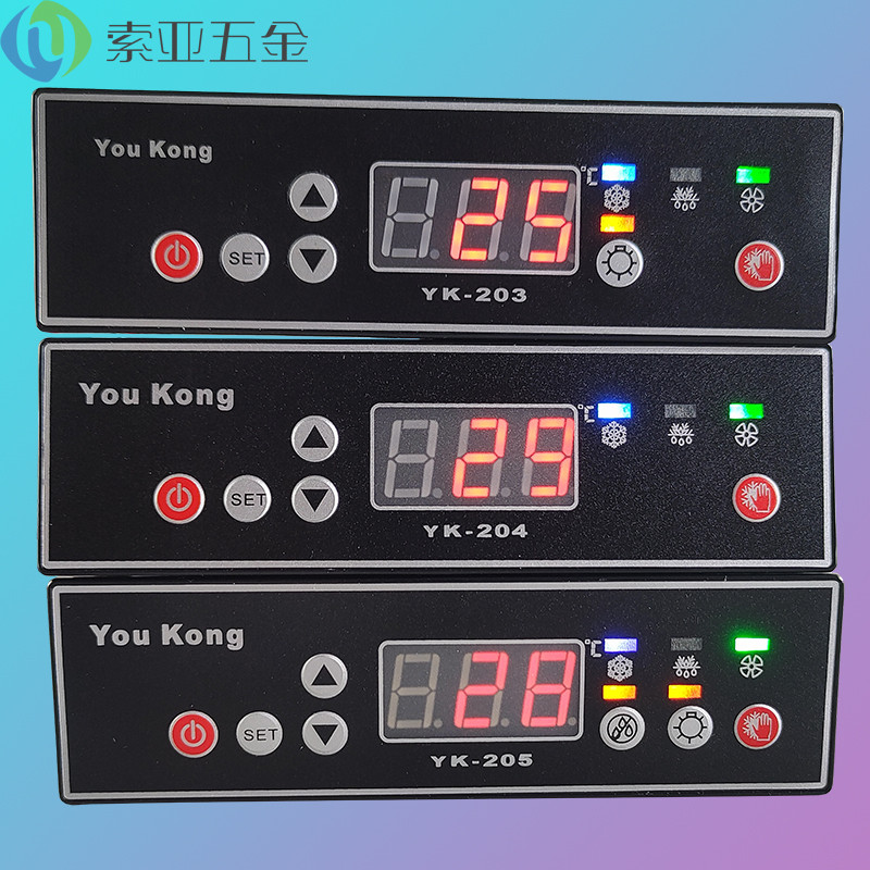 冰柜控制器陈列柜冰箱展示柜温控开关配件数字温控器冷柜控制盒
