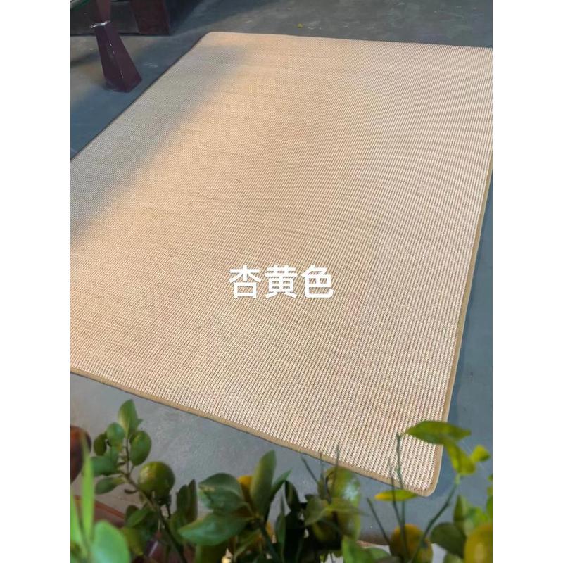现货地毯直播间家用休闲会所酒店床边螺纹小客厅茶几真剑麻地毯