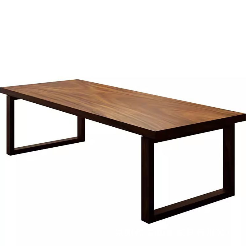 办公室南美胡桃木茶桌椅组合新中式实木茶台现代简约家用泡茶桌