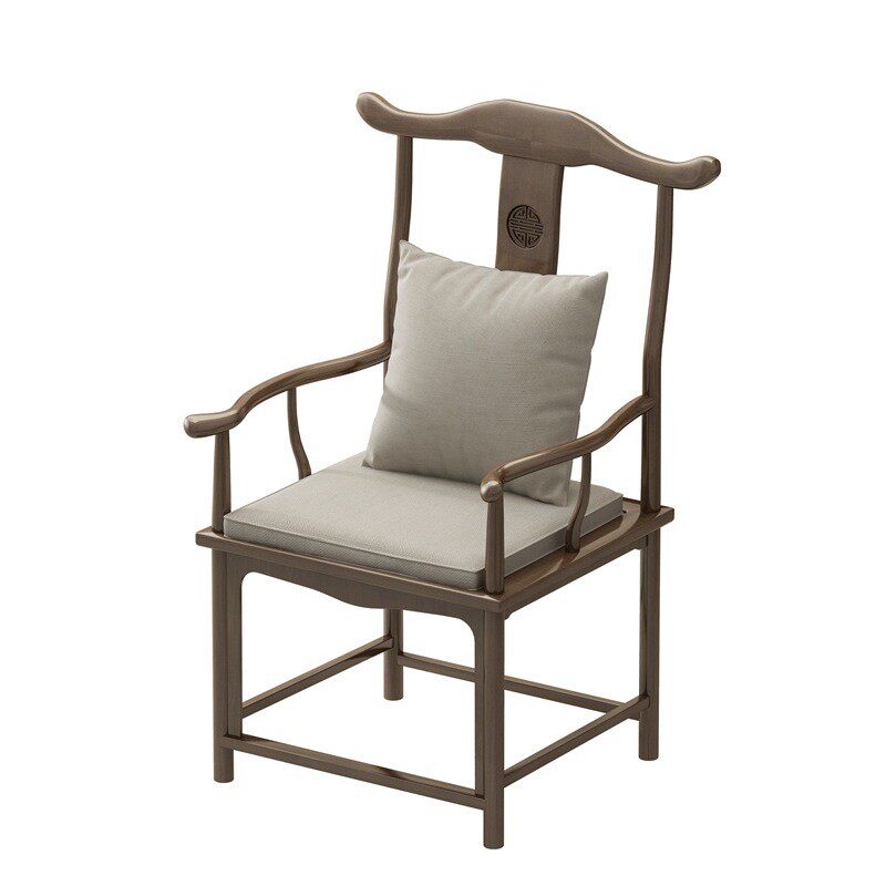 简约新中式茶桌客厅大板办公会议桌禅意茶桌椅组合实木功夫泡茶几