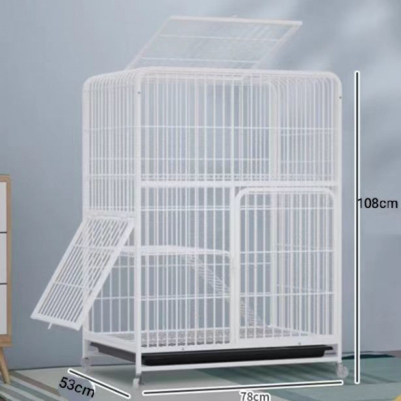 猫笼家用双层三四层别墅小猫咪特大号猫窝双层猫笼带厕所猫屋猫舍