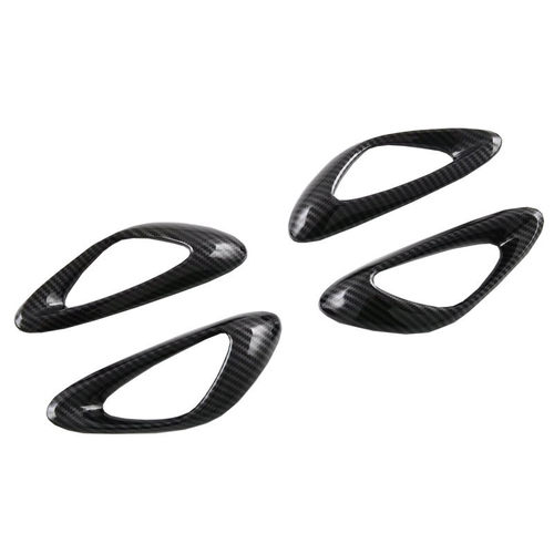 热销适用于22款车海豹内拉手框改装配件碳纤比亚迪门内拉手罩装饰