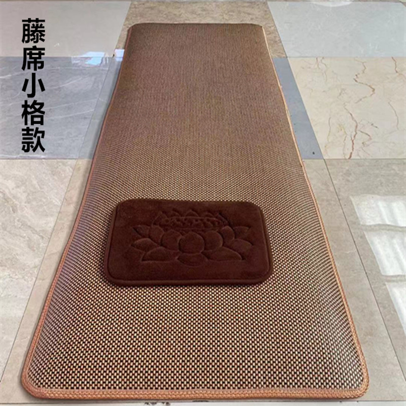 6b76四季款顺滑超大拜垫磕大头滑垫家用冥想垫108大礼拜拜垫夏季