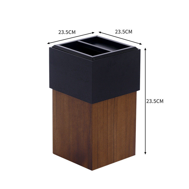 d！酒店垃圾桶大堂立式木质走廊不锈钢灭烟灰缸商场宾馆ktv带电梯