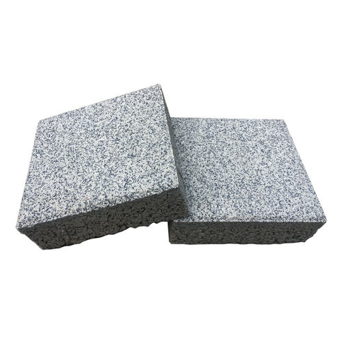 厂家批发海绵透水砖人行道透水砖仿石材pc城市荔枝面8公分红色砖