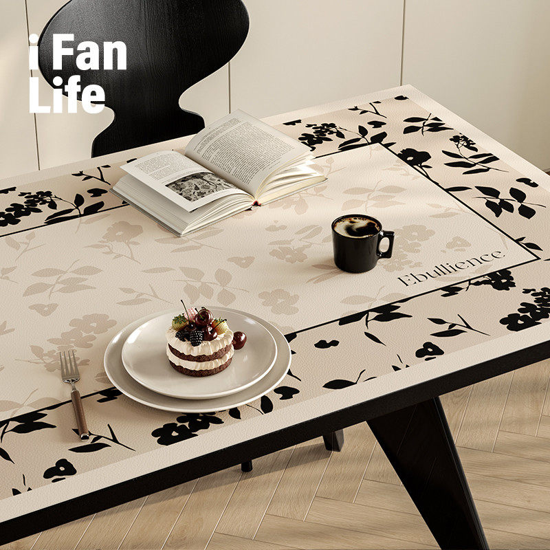 范店奥娜尔皮革桌垫防水防油免洗隔热餐桌桌布防烫茶几垫子可裁剪,居家布艺,桌布,淘宝优惠券,粉丝福利购,淘宝优惠卷