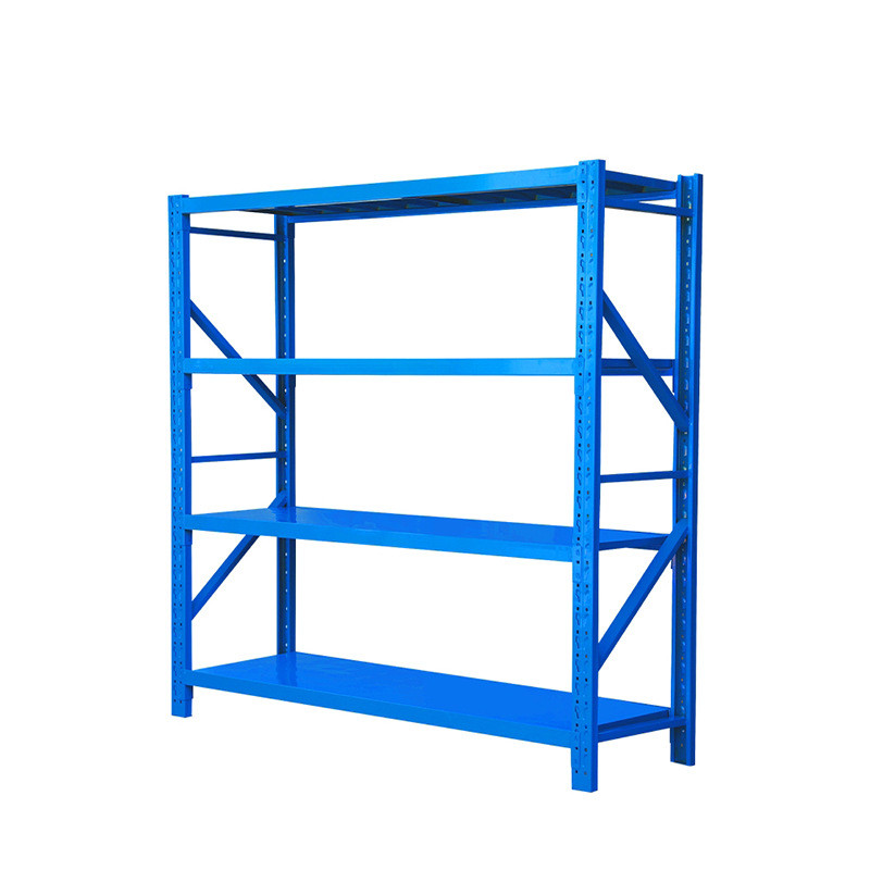 定制五金货架批发重型货架轻型中型仓库4层多层置物铁架储物架子