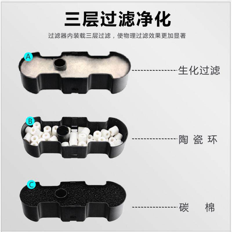 一键启动xl805d西龙缸外过滤桶过滤器鱼缸壁挂外置过滤器