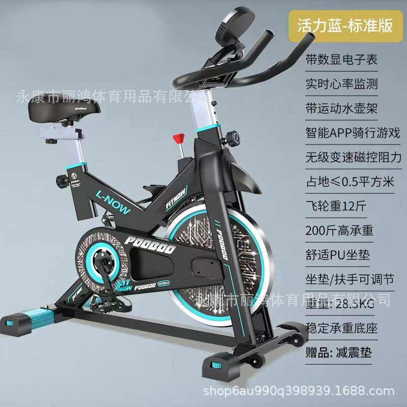 源头工厂家用豪华家用智能健身车家用健身器材健身单车动感单车