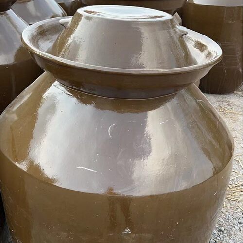 热销1000斤土陶泡菜坛四川加厚型缸带盖密封陶瓷泡菜罐