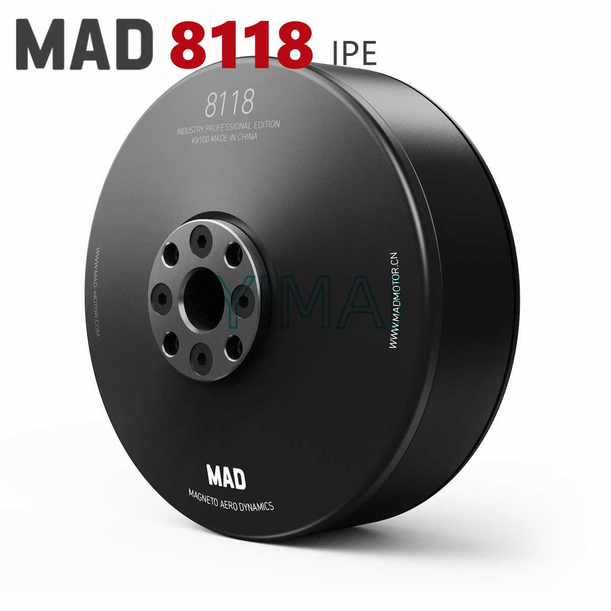 MAD多轴多旋翼外转子盘式三相直流无刷马达农业植保电机8118IPE