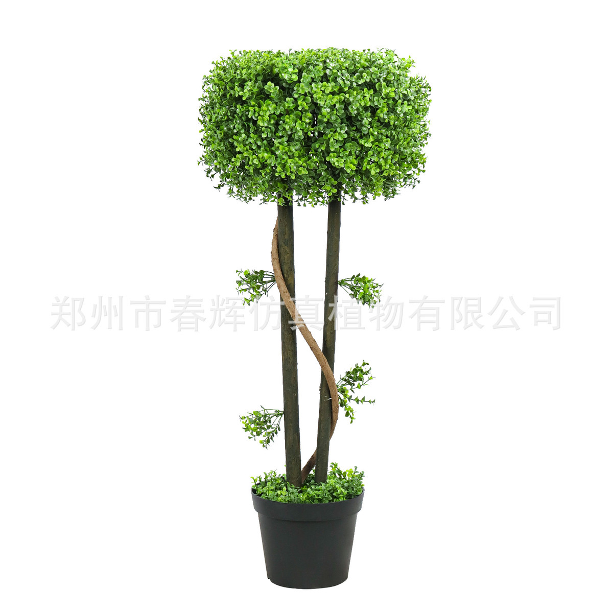 仿真螺旋树灌木树造型树户外蘑菇树酒店大厅摆件造景假树景观仿真