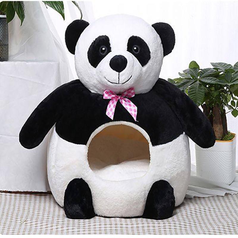 可爱宠物窝熊封闭式冬季保暖猫窝可爱卡通网红舒适窝四季通用