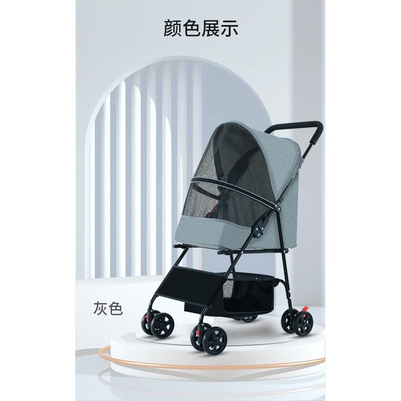 bndc厂家直销宠物推车户外狗狗推车可折叠推車寵物轻便户外宠物车