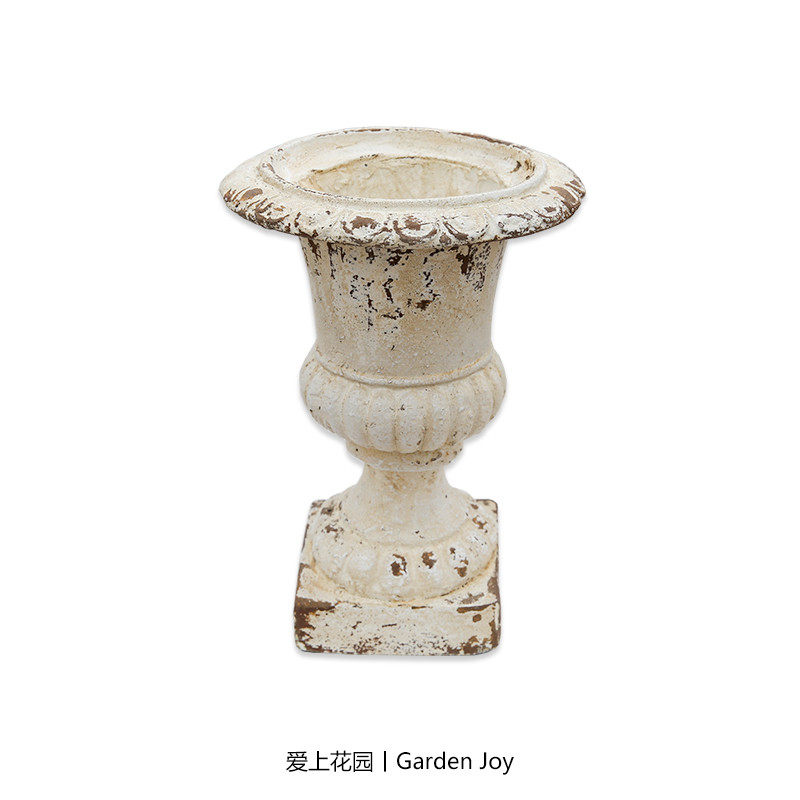 爱上花园 园艺杂货 花园庭院装饰摆件氧化镁  白色做旧奖杯,鲜花速递/花卉仿真/绿植园艺,其它园艺用品,淘宝优惠券,粉丝福利购,淘宝优惠卷