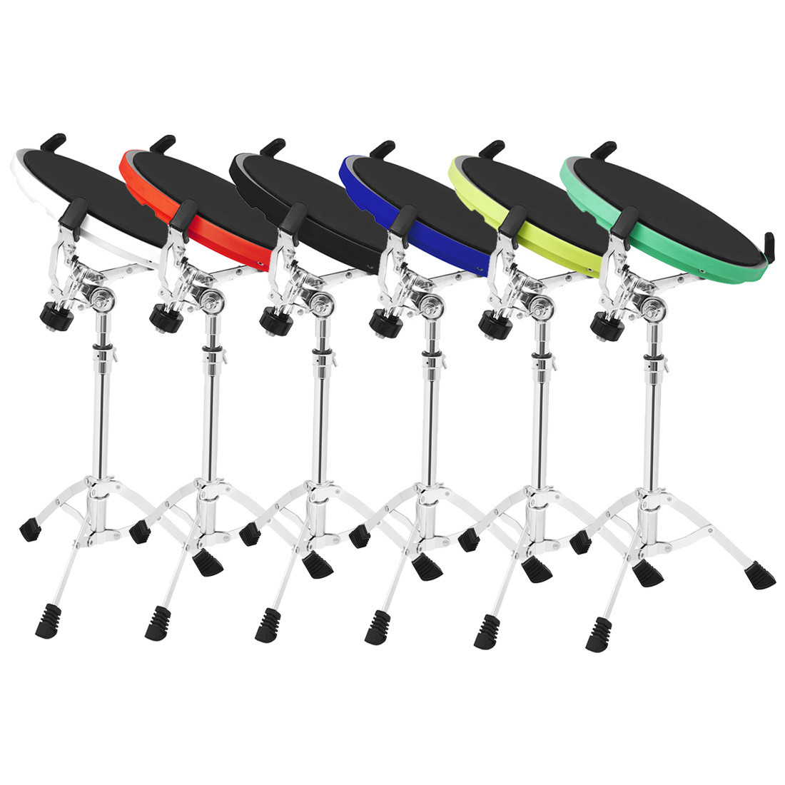 热销12寸练习架子鼓哑鼓套装哑鼓垫碳纤维初学入门哑鼓垫人声节拍