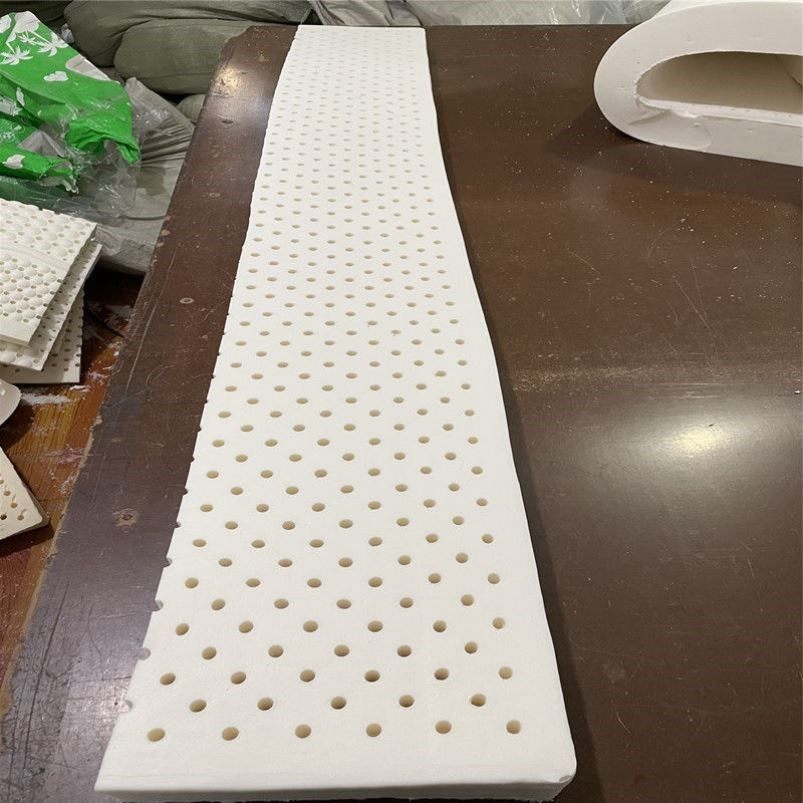 mnx2乳胶边角料料床切余条碎长条抱枕坐垫填塞块废料下脚料缝垫片