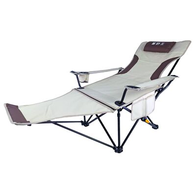 幕野王qy-398两用款四档调节午休椅户外折叠躺椅坐躺升级椅批发