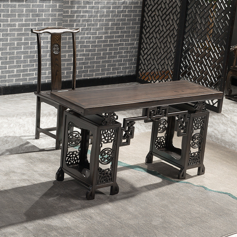 热销中式琴桌共鸣明清仿古古琴桌凳实木琴桌琴凳国学古琴桌书法桌