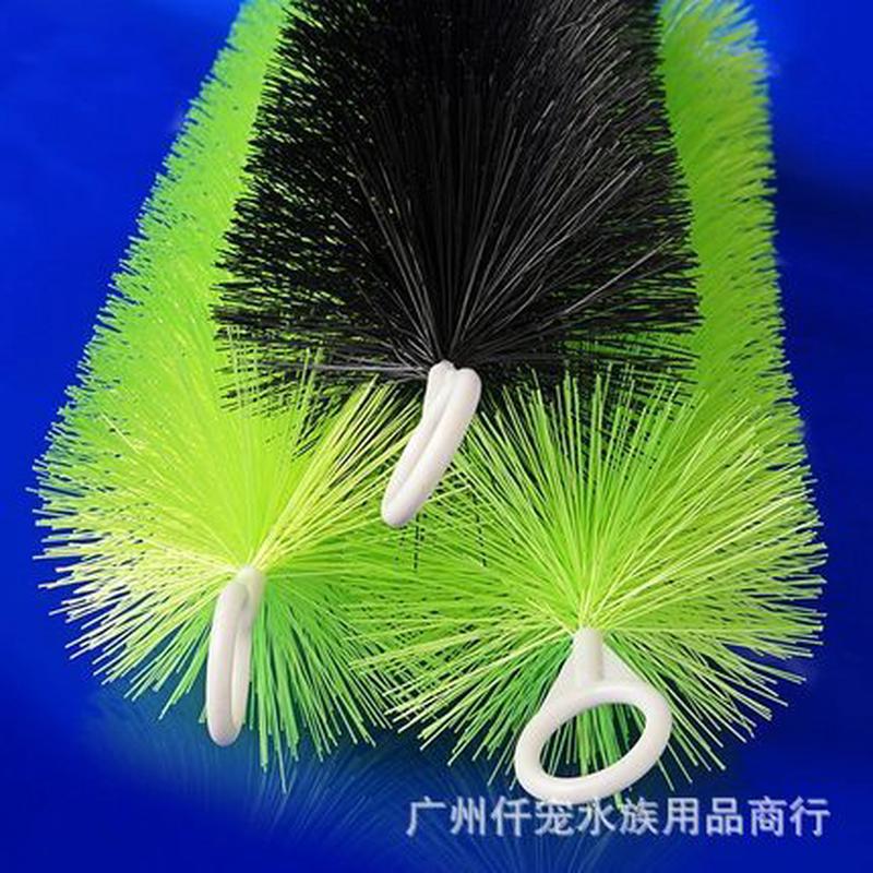 过滤材料鱼池锦鲤鱼池过滤系统毛刷304不锈钢芯水族用品过滤设备