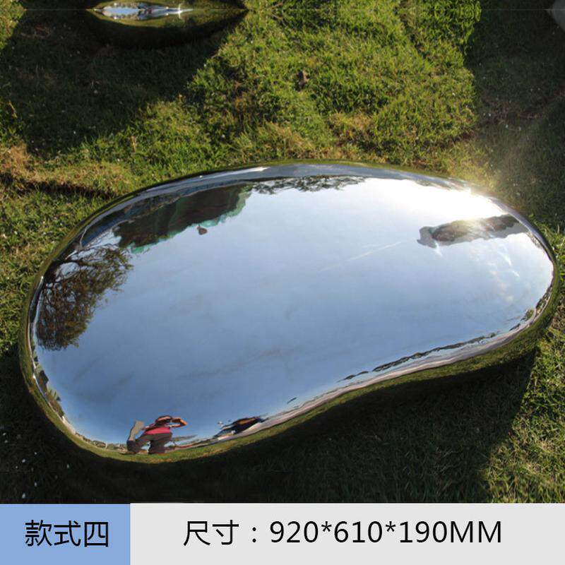 新型不锈钢包邮雕塑 卵石坐凳 不锈钢水滴坐凳 厂家现货供应圆形