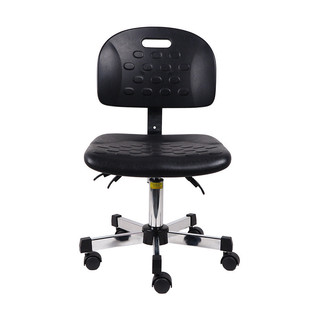 pu发泡防静电实验室车间流水线升降工作椅旋转圆凳凳子防静电椅子