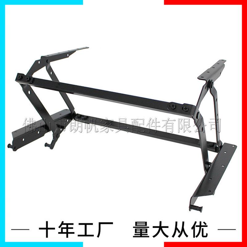 功能液压缓冲茶几桌面升降器餐桌两用升降隐形折叠支架五金配件