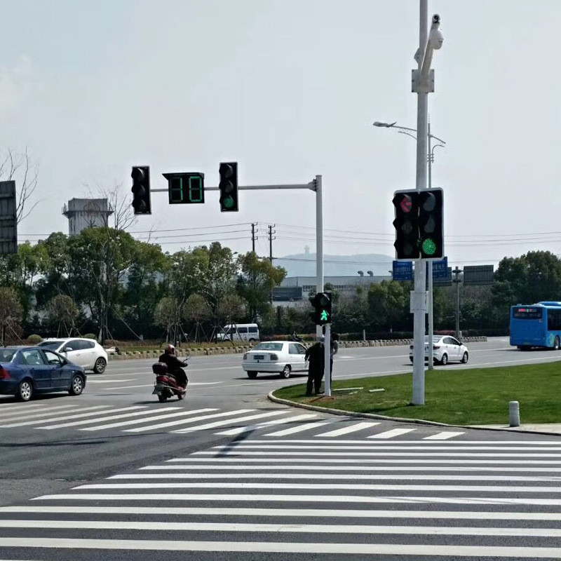 人行道红绿灯城市道路交通信号灯LED信号指示灯警示灯