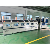 圆管切管厂家机伺服控制全自动切割机不锈钢激光方管矩形管切割机