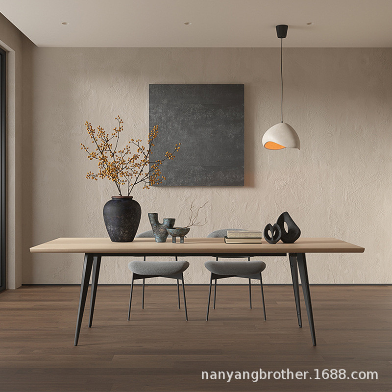 加厚办公桌电脑桌台式老板桌简约现代长方形桌子卧室家用写字书桌