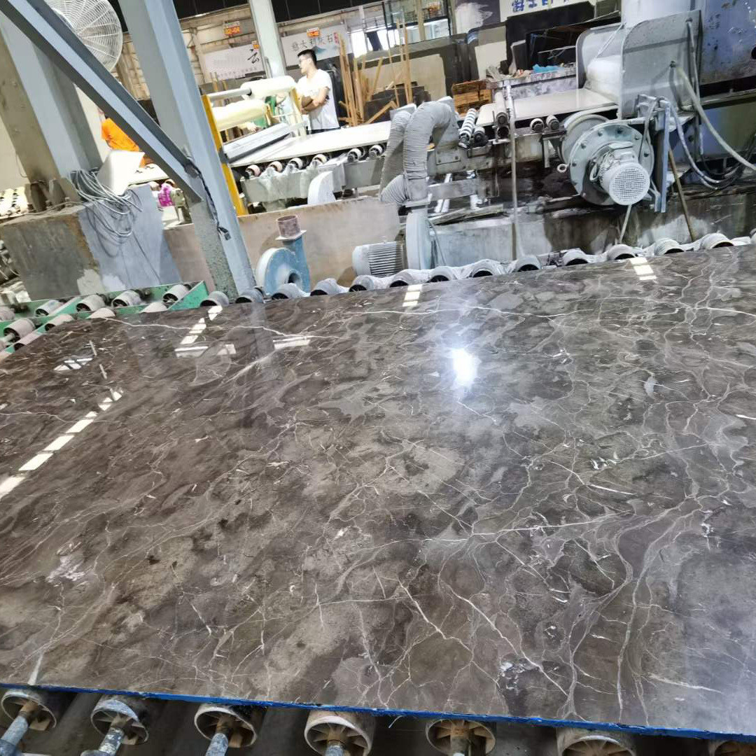 深啡网浅啡网定制墙面啡棕色大理石 家具台面大理石板材加工地板