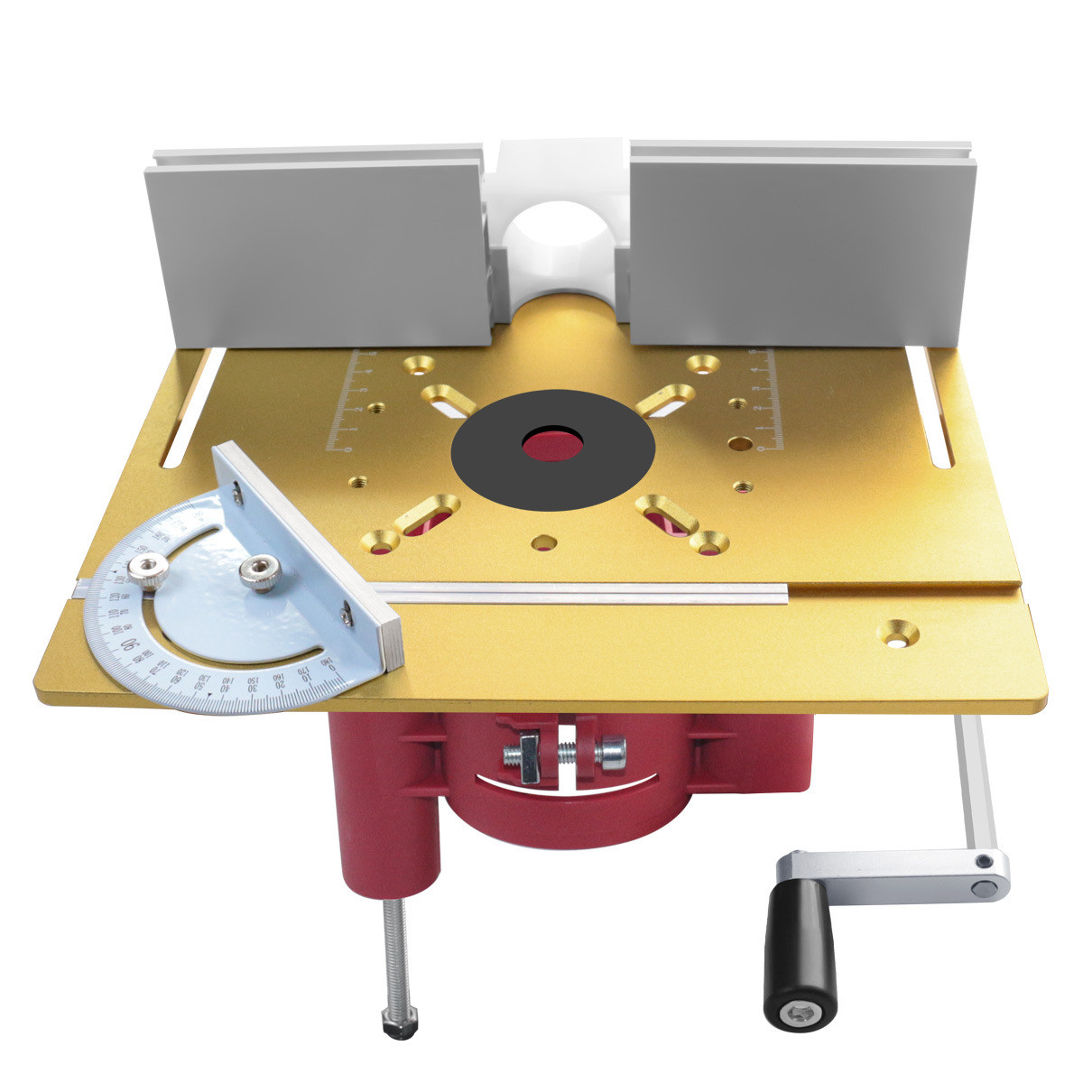 m8s8木工倒装升降铣倒装板快速升降电木底座修边机小锣机倒装