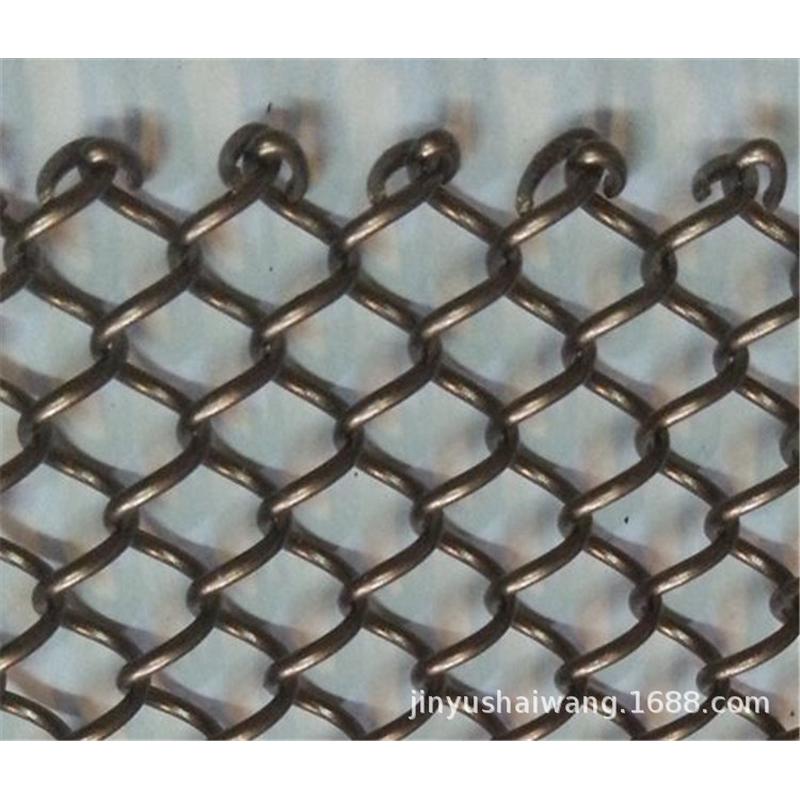 金属钢丝美观装饰网帘编织铁丝网垂帘金属吊帘低碳钢丝金属帘