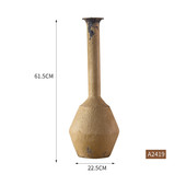 创意复古做旧花瓶子手工铁艺民宿家居装 饰摆件影楼拍摄摆拍道具