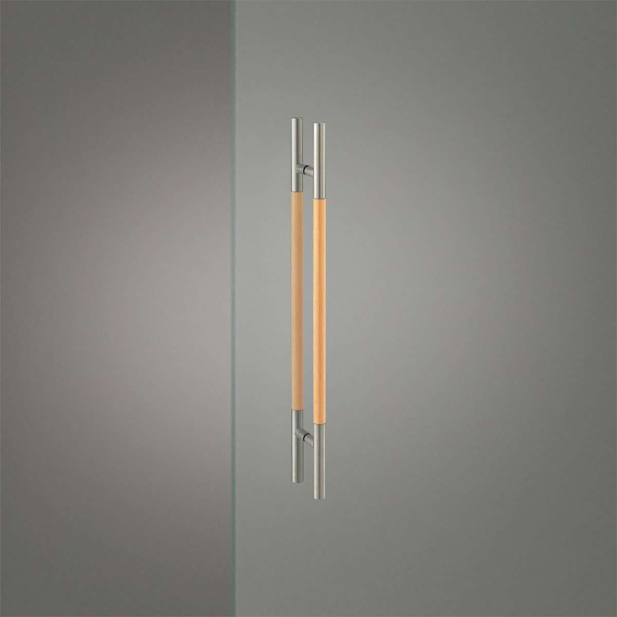 简约新中式实木大门把手推拉不锈钢有无框加厚玻璃门拉手酒店商铺