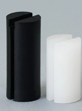 厂家三孔LED双色灯柱直径6.3尼龙隔离柱PCB板双坑圆体间隔绝缘柱