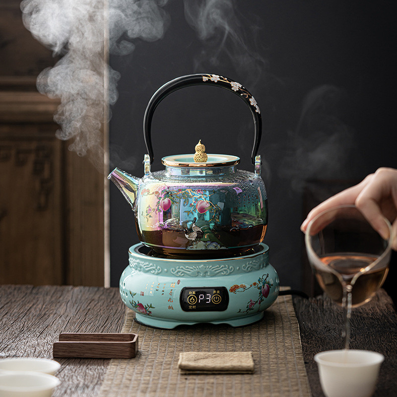电陶炉多功能煮茶炉大容量茶壶套装家用网红自动煮茶器可定时保温