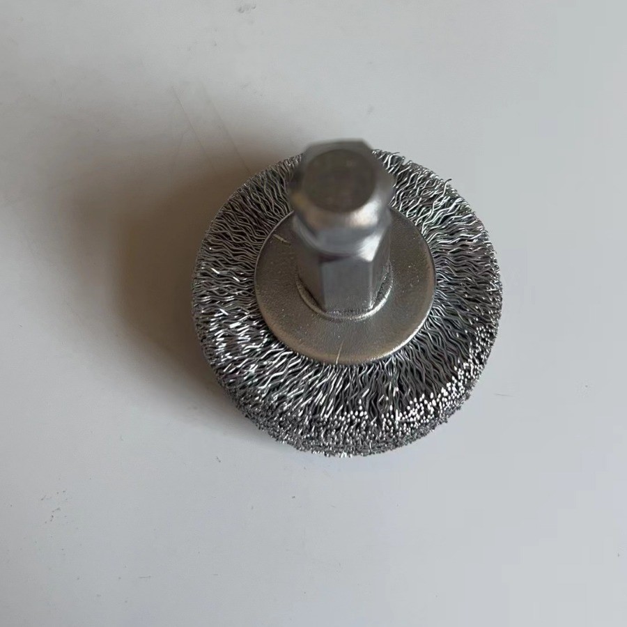 热销源头厂家低速钢丝磨刷打磨头气动钨钢合金轮胎专业面打磨头胎