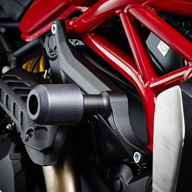 热销保险杆杜卡迪怪兽821monster怪兽1200改装车身防摔胶适用球