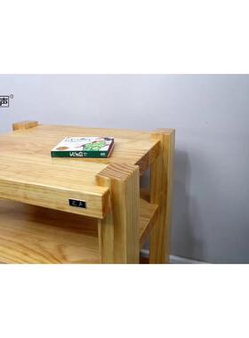 汇声 实木音响功放机柜卯榫结构HFIF影音室双两三层音响架器材架