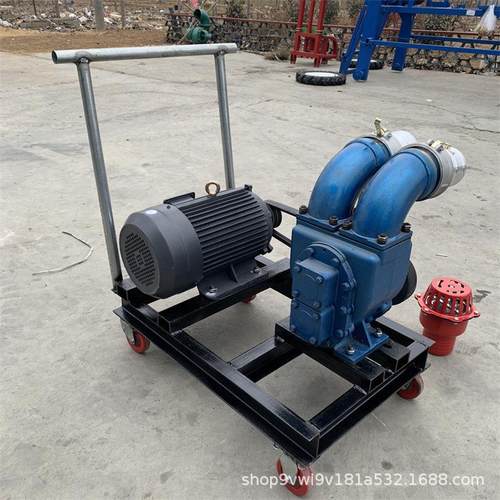 热销手推款齿轮 钢抽粪泵污水泵 下水道清理抽污泵 养殖场化粪池