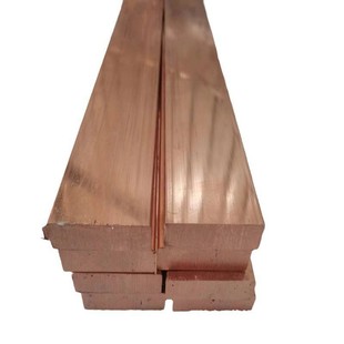 供应纯铜母线母排易焊接纯铜圆角镀锌紫铜镀锡排tmr50*5卷排