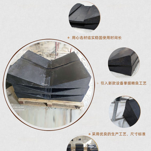 钢卷橡胶垫板v型金属卷材橡胶垫板u型凹槽橡胶鞍座批发
