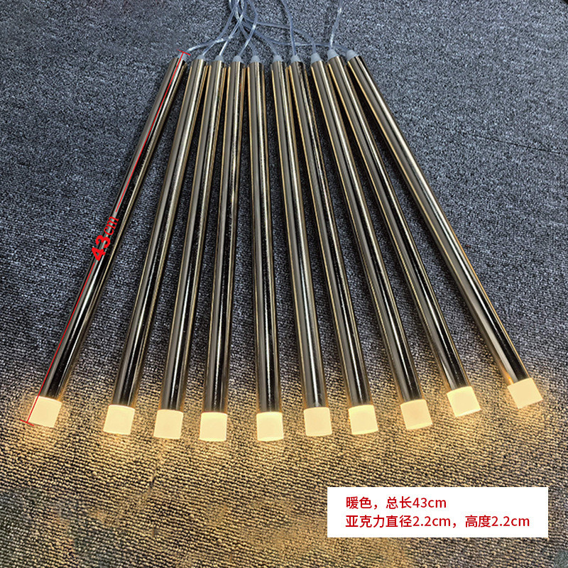 婚道具吊顶奥斯卡厅金色火柴灯酒店婚庆礼堂商场美陈橱窗装饰吊灯