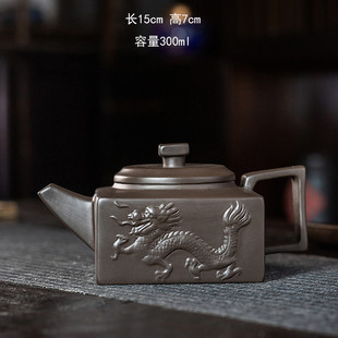 大容量井栏壶单壶高端茶器批发 原矿泡茶壶功夫茶具家用紫砂壶中式