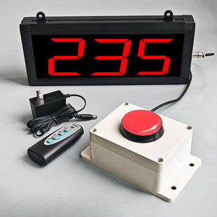 大屏幕手拍计数器数显仓库点数节日广告活动现场打卡记数器