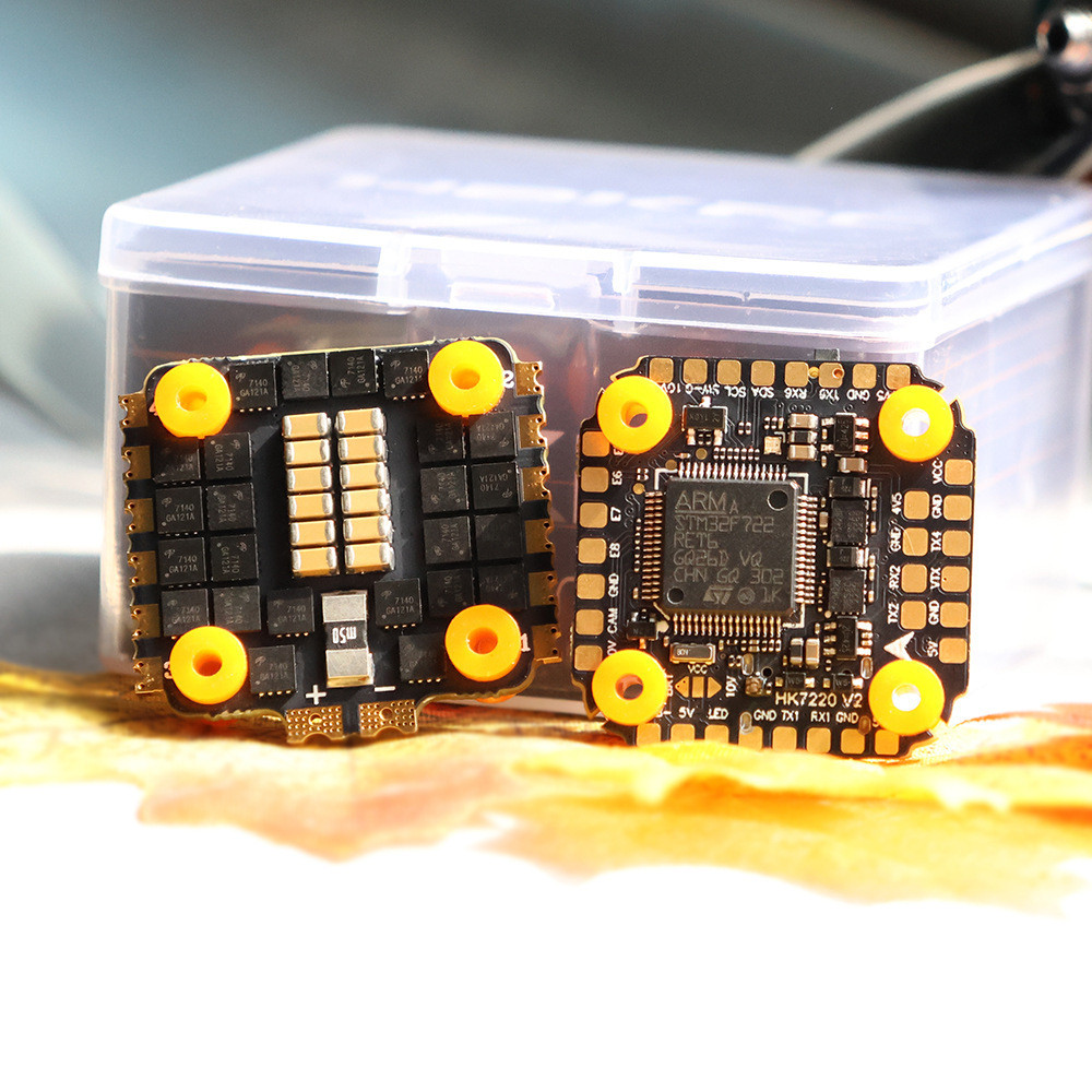 热销hakrc32塔40af722v2mini飞位2-6sfpv竞速穿越机飞控电调